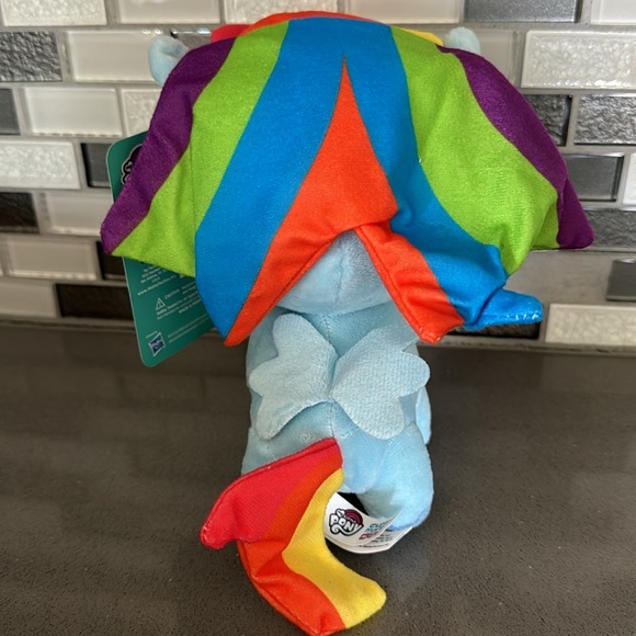 My Little Pony: Cutie Mark Crew RAINBOW DASH Plush / Hasbro / Kawaii / BRAND NEW - Picture 7 of 13
